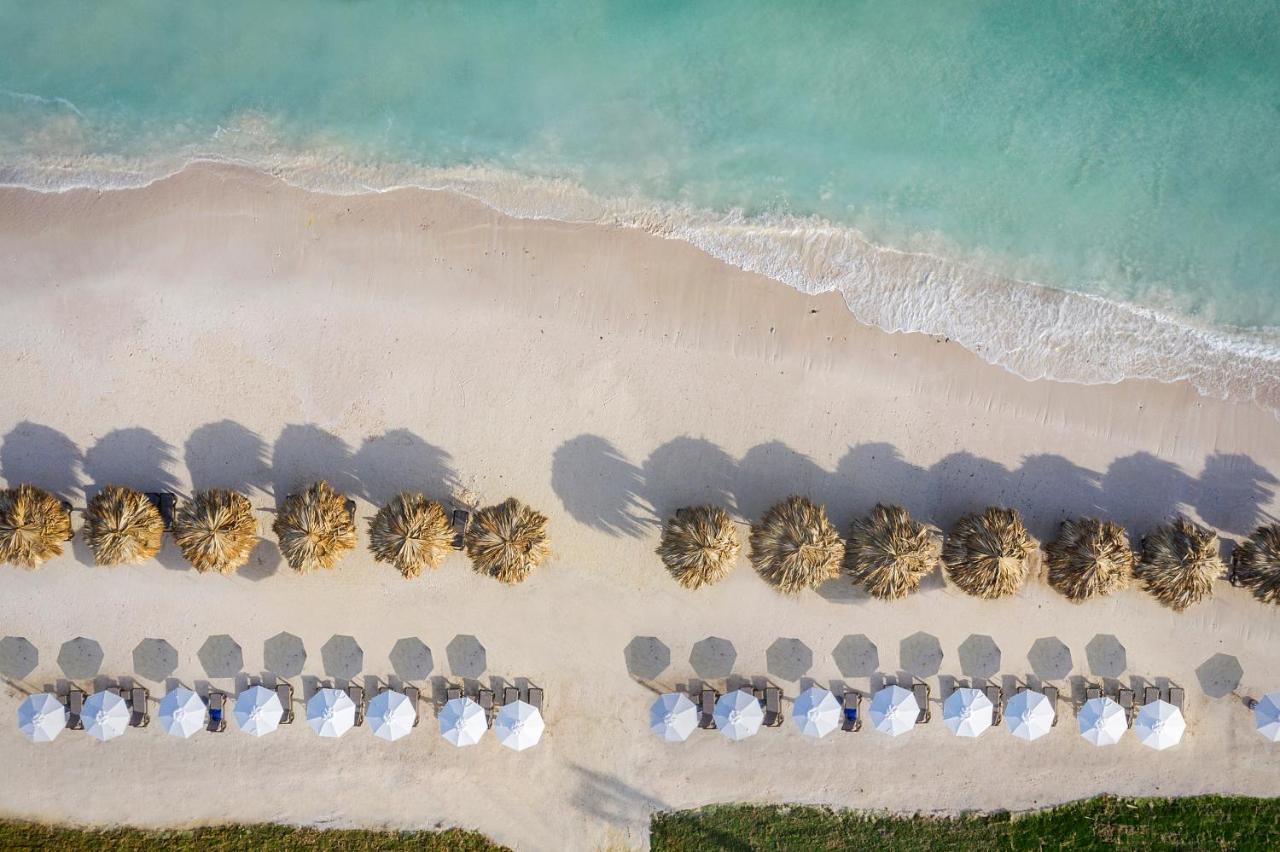 Ocean Eden Bay (Adults Only) Hotel Spring Rises Exterior photo Aerial view of the beach at Atlantis Paradise Island