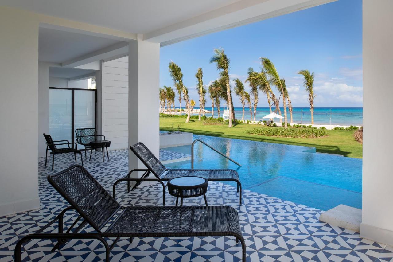 Ocean Eden Bay (Adults Only) Hotel Spring Rises Exterior photo View from a room at the Iberostar Grand Hotel Bávaro