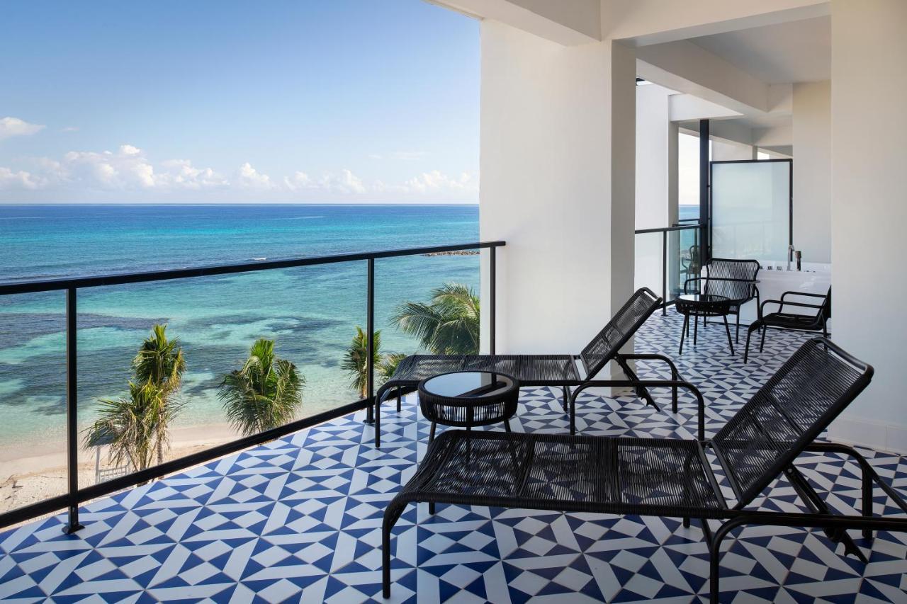 Ocean Eden Bay (Adults Only) Hotel Spring Rises Exterior photo Ocean view from a suite at the Iberostar Grand Hotel Bávaro